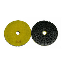 Load image into Gallery viewer, 100mm(4 inch) 6mm thickness diamond resin polishing pad for concrete Floor grinding and polishing