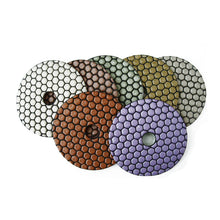 Load image into Gallery viewer, 100mm(4 inch)Diamond Dry polishing pad for Marble Granite Polishing