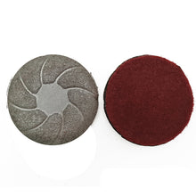 Load image into Gallery viewer, Vacuum brazed diamond polishing pad 3 inch (80mm) For marble granite tile Polishing