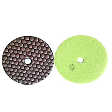Load image into Gallery viewer, 100mm(4 inch)Diamond Dry polishing pad for Marble Granite Polishing