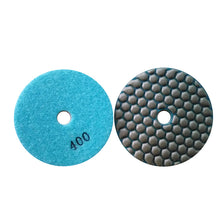 Load image into Gallery viewer, 100mm(4 inch)Diamond Dry polishing pad for Marble Granite Polishing
