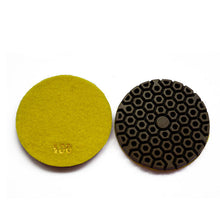 Load image into Gallery viewer, 4 inch 100mm diameter 6mm thickness diamond polishing pad for concrete Grinding and polishing