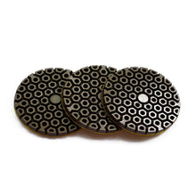 Load image into Gallery viewer, 4 inch 100mm diameter 6mm thickness diamond polishing pad for concrete Grinding and polishing