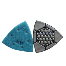 Load image into Gallery viewer, Triangle diamond polishing pad for marble and grinding dry polishing