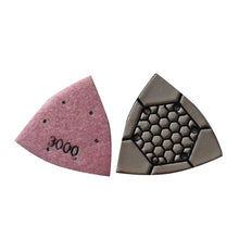 Load image into Gallery viewer, Triangle diamond polishing pad for marble and grinding dry polishing
