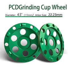 Load image into Gallery viewer, 115mm PCD Grinding Wheel for Epoxy Remove