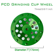 Load image into Gallery viewer, 7"Coating Remove PCD Cup Wheel