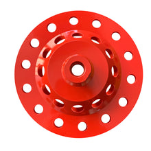 Load image into Gallery viewer, 7 Inch Z Shape Segments Diamond Grinding Cup Wheel