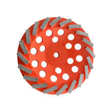 Load image into Gallery viewer, 7 inch Segmented Diamond Grinding Cup Wheel--20 Segments