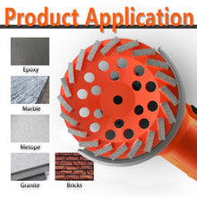 Load image into Gallery viewer, 7 inch Segmented Diamond Grinding Cup Wheel--20 Segments