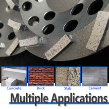 Load image into Gallery viewer, 7 Inch Diamond Grinding Wheel for Concrete----12 segments