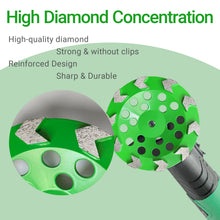 Load image into Gallery viewer, 7 inch Arrow Segment Cup Wheel Concrete Grinding Diamond Grinding Wheel