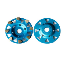 Load image into Gallery viewer, 150mm Arrow Segment Concrete Grinding Diamond Grinding cup wheel