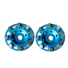 Load image into Gallery viewer, 150mm Arrow Segment Concrete Grinding Diamond Grinding cup wheel