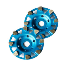 Load image into Gallery viewer, 150mm Arrow Segment Concrete Grinding Diamond Grinding cup wheel