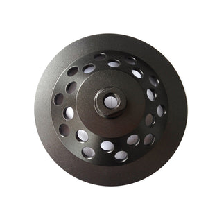 7 inch (180mm) Arrow Segments Diamond Grinding Cup Wheel With 5/8-11 Holes