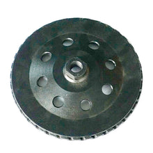 Load image into Gallery viewer, 150mm 6 inch  M14 thread Turbo segments diamond grinding wheel for concrete Grinding