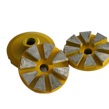 Load image into Gallery viewer, 3 inch Diamond Grinding tool Concrete Grinding Blcok With 5/8-11 Hole