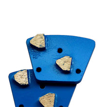 Load image into Gallery viewer, M6 holes Double Arrow Segments Diamond grinding block For concrete Grinding