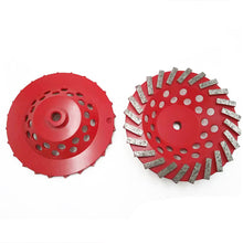 Load image into Gallery viewer, 7 inch 180mm Diamond Cup Grinding Wheel for Concrete Grinding