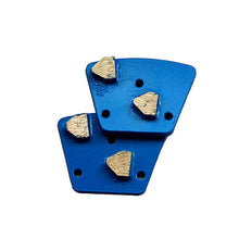 Load image into Gallery viewer, M6 holes Double Arrow Segments Diamond grinding block For concrete Grinding