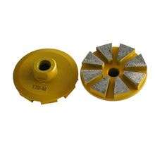 Load image into Gallery viewer, 3 inch Diamond Grinding tool Concrete Grinding Blcok With 5/8-11 Hole