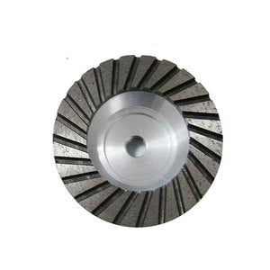 125mm(5 inch) Aluminum Bodies Diamond grinding cup Wheel With M14 Holes