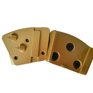 One Segment+1/4 PCD(2 pieces) PCD grinding block With HTC Adapter