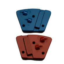 Load image into Gallery viewer, PCD grinding block With One Segment Two pieces 1/4 PCD M6 Holes