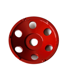 Load image into Gallery viewer, 100mm Diamond cup Wheel With 6 pieces 1/4 PCD for epoxy Coating Remove