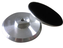 Load image into Gallery viewer, 4 inch Aluminum Material M14 thread Back pad for stick diamond polishing pad