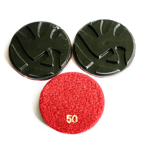 3 inch 5mm thickness diamond wet Polishing Pad for Concrete Marble Granite Polishing