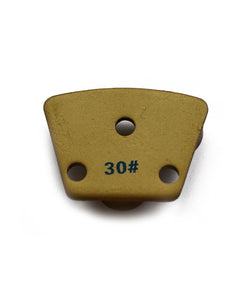 Diamond Grinding Block With 3 pieces 25*12.5mm segments 9mm Holes